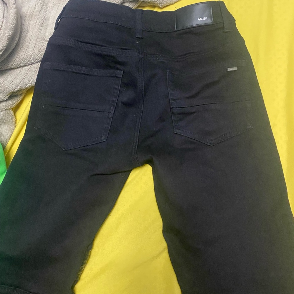 Amiri Black Denim Jeans